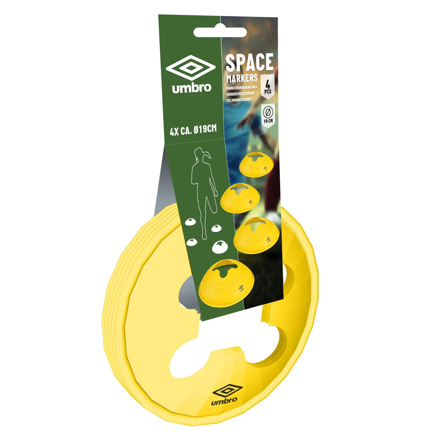 Umbro - Umbro markeerpionnen 4 stuks