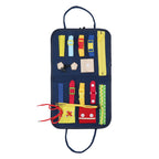 Montessori activiteitenboek - kleding leren openen en sluiten - motoriek oefenen
