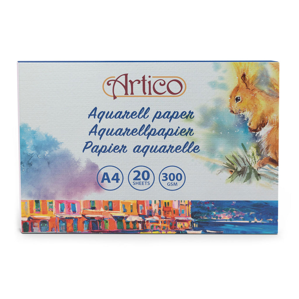 - Aquarelpapier Wit 20 Vellen