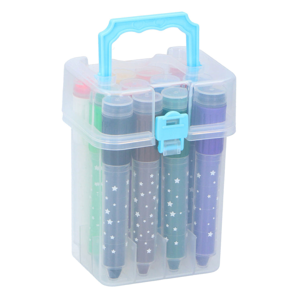 - Waskrijt met Stempel 12 stuks