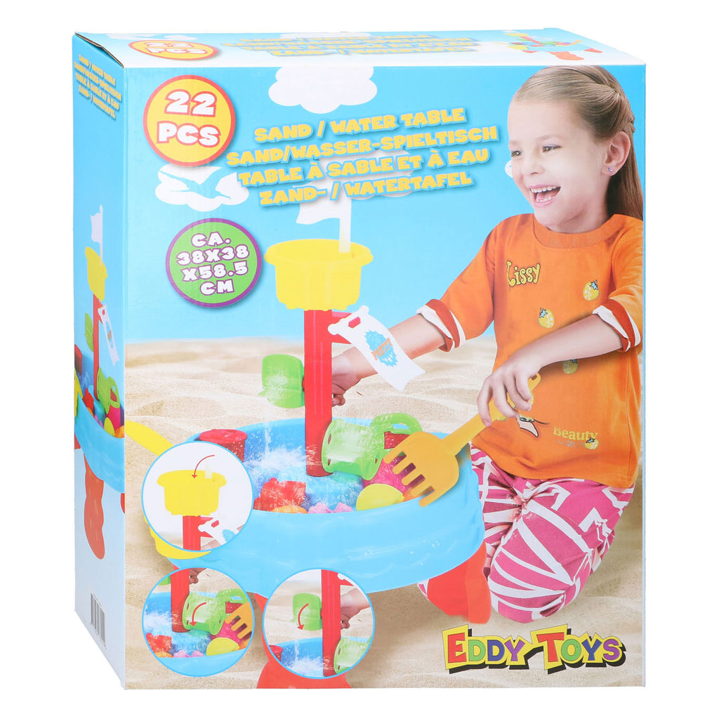 - Zand- en Watertafel met Toren 22dlg.