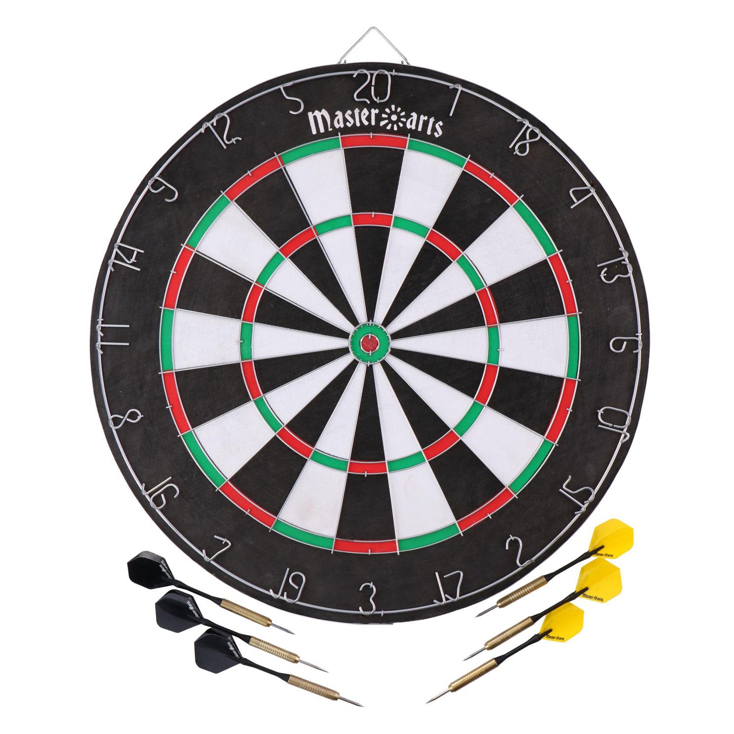 Master Darts - Master Darts dartbord met pijlen
