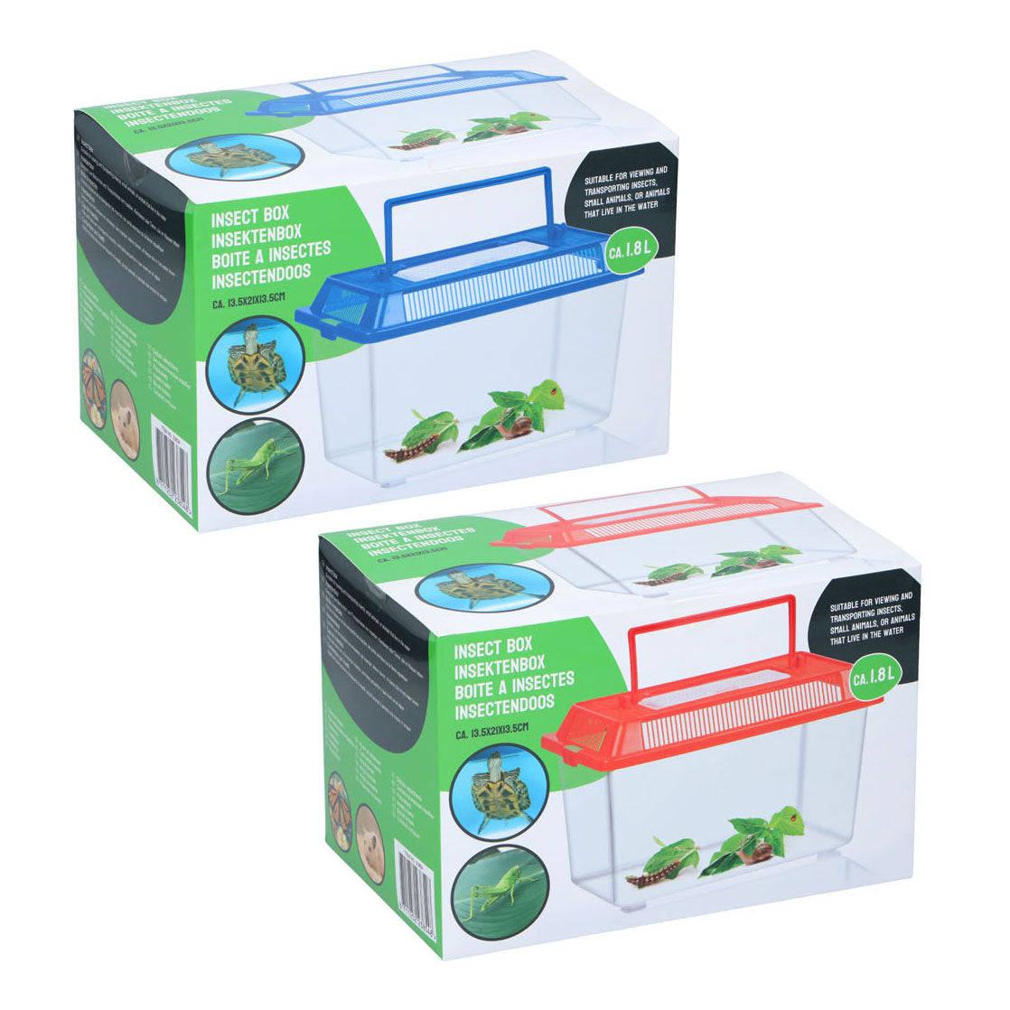 Merkloos sans marque insectenbox met deksel