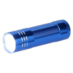 - Gekleurde Aluminium Zaklamp - 9Led