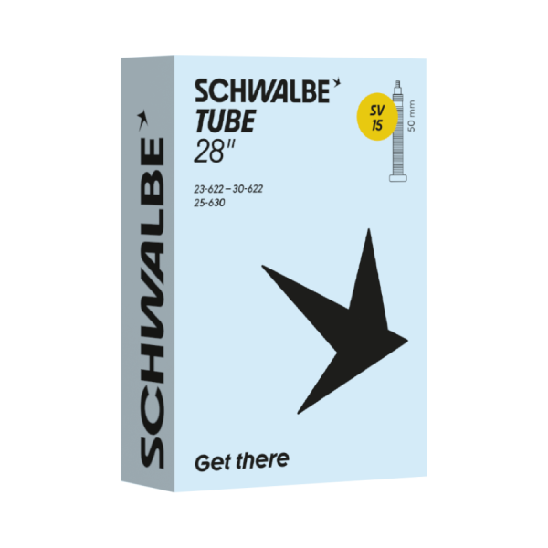 Schwalbe Benelux B.V. - Benelux B.V. binnenband sv15 28" 23/30-622/630 fv 50mm