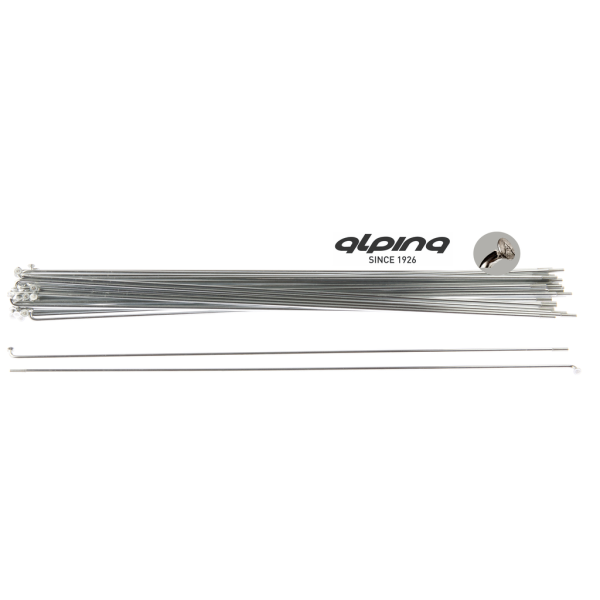 Spaken 296-14 Alpina ø2.00 mm FG 2.3 verzinkt - zilver (144 stuks)