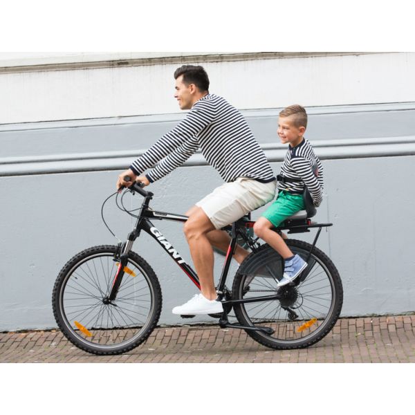 Yepp - thule achterzitje junior budget zwart + ie feet