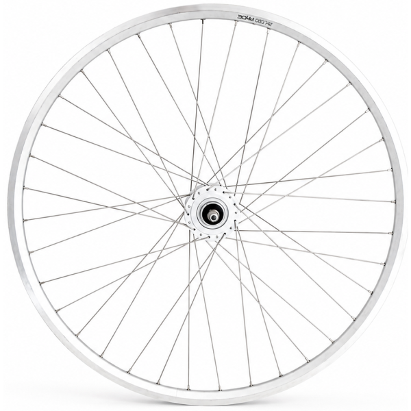Shimano - Voorwiel 28 x 1/4'' aluminium zac 2000 velg - dh-c3000-3n naafdynamo - velgrem - zilver