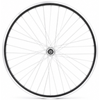 - Achterwiel 28'' aluminium ZAC 2000 zwart geslepen velg - Freewheel - vaste as