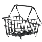 Basil fietsmand cento alu met mik bevestiging 14 liter 39 x 24 x 15 - zwart