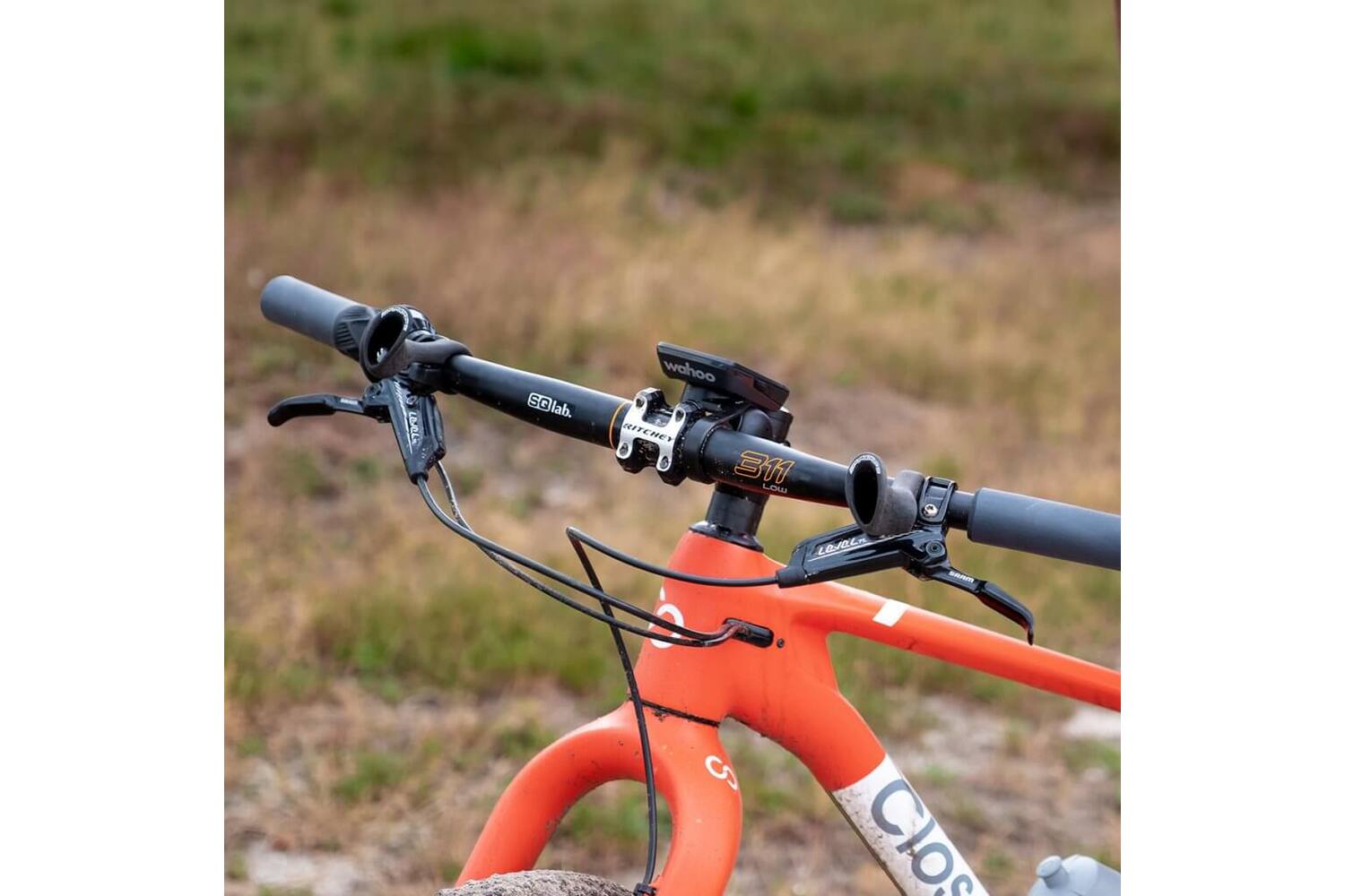 Close The Gap ERGOMYRIDE MTB Lock - 96g, Mat Zwart