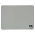 Diversen placemat lederlook light grey 45x33 cm