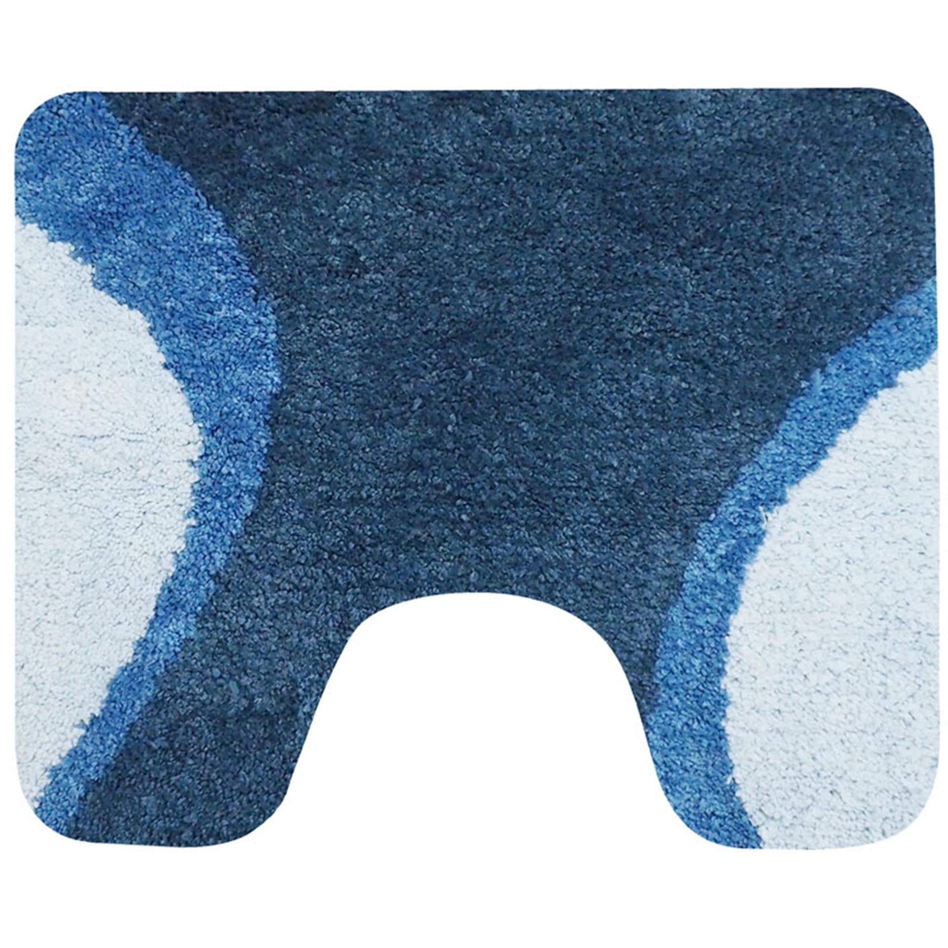Dutch house metz toiletmat 60x50cm blauw