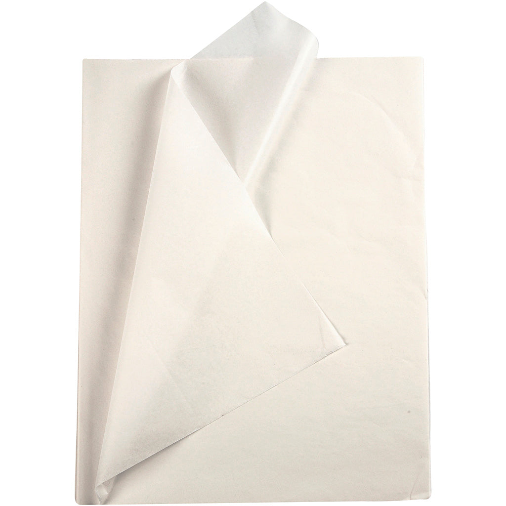 Creativ Company - Creativ Company Https://www.cchobby.nl/tissuepapier-vel-50x70-cm-17-gr-wit-10-vel-1-doos