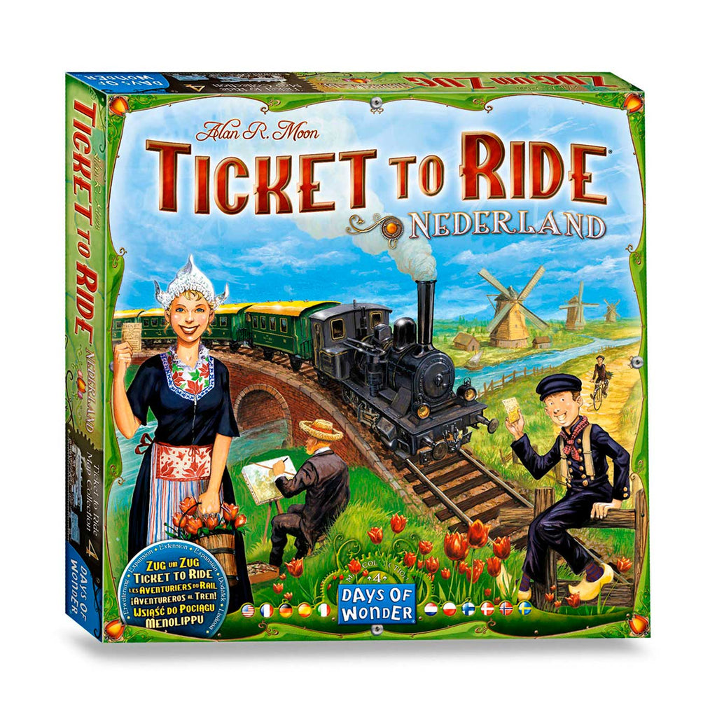 Asmodee - Asmodee Ticket to ride - nederland bordspel