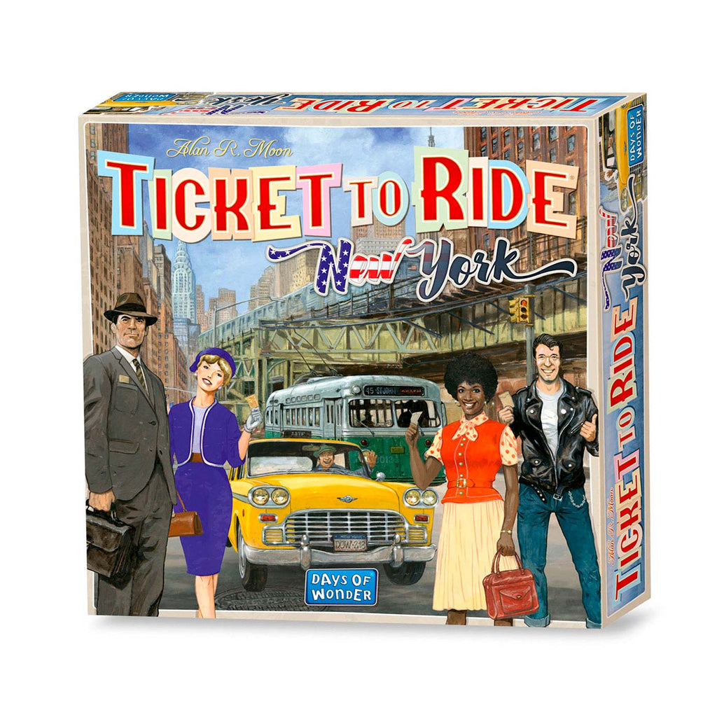 Asmodee - Asmodee Ticket to ride new york bordspel