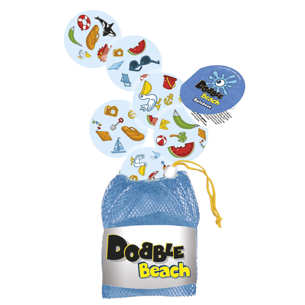 Zygomatic board game studio dobble waterproof - kaartspel - waterbestendig - vakantie strand