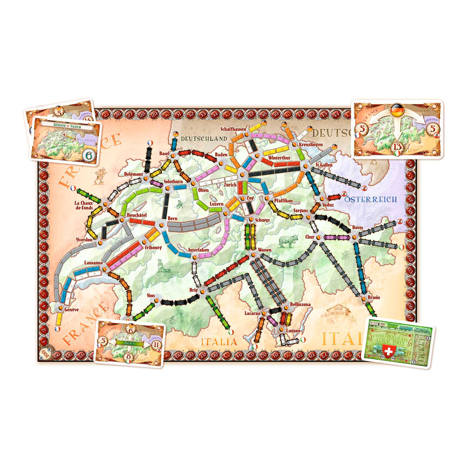 Asmodee - Asmodee Ticket to ride india bordspel
