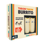 Exploding kittens throw throw burrito – - hilarisch partyspel – kaartspel voor familie en vrienden - gooi met squishy burrito's! - nederlandstalig