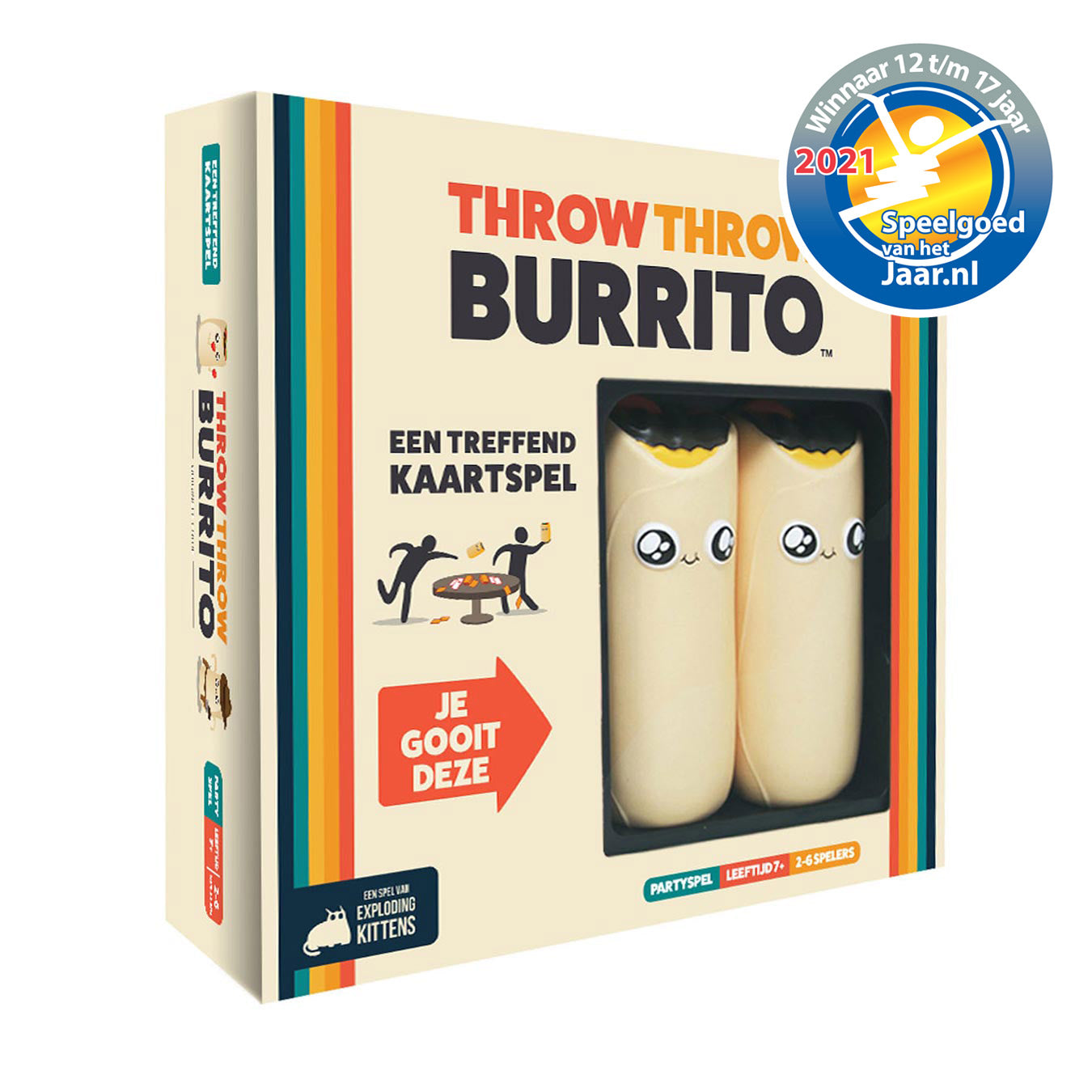 Asmodee spel throw throw burrito nl