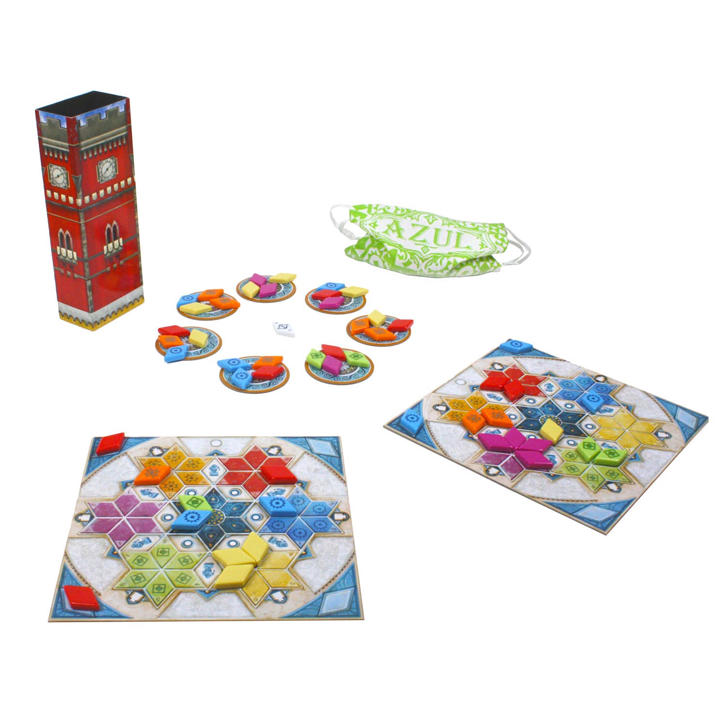 Asmodee azul zomerpaviljoen bordspel