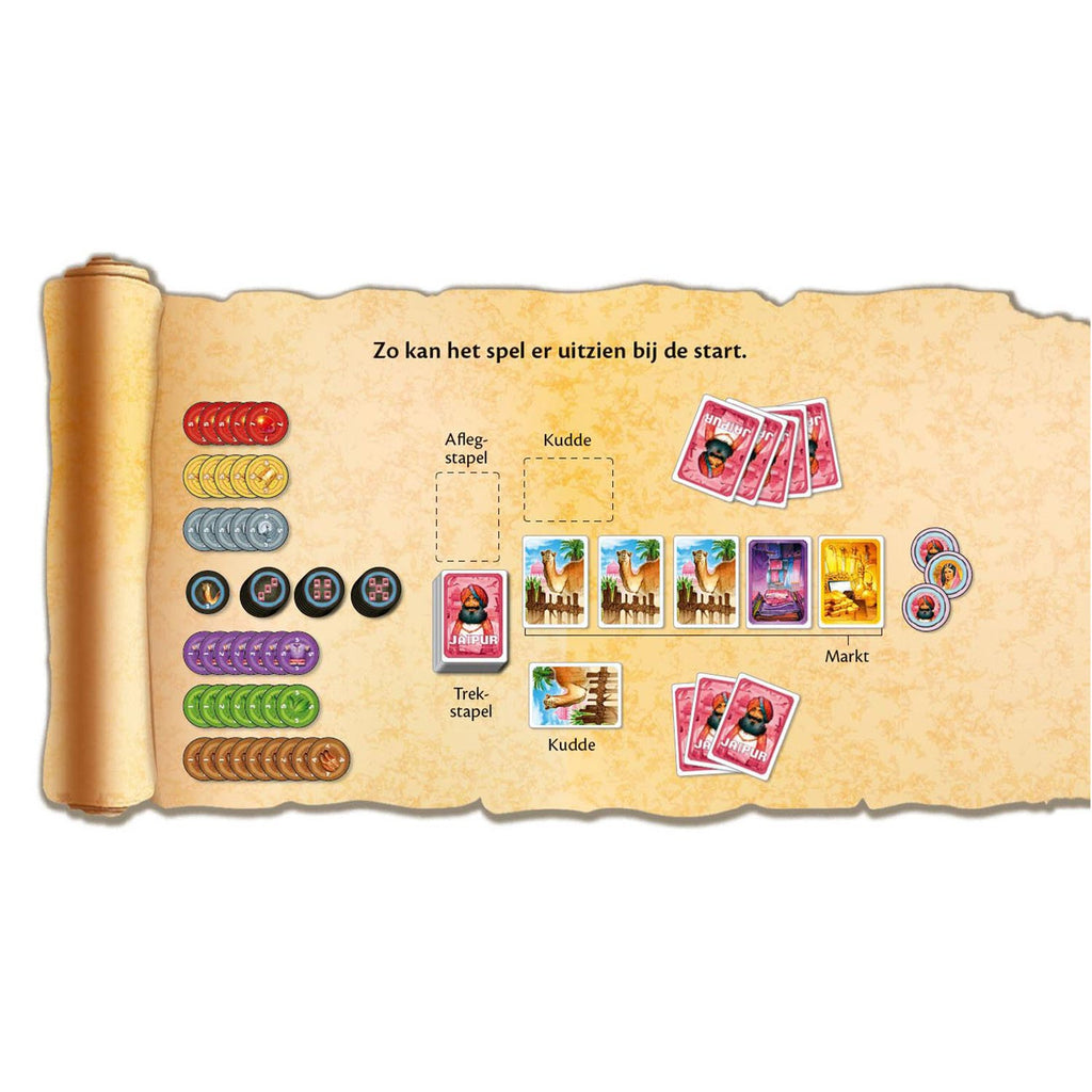 Asmodee jaipur kaartspel bordspel