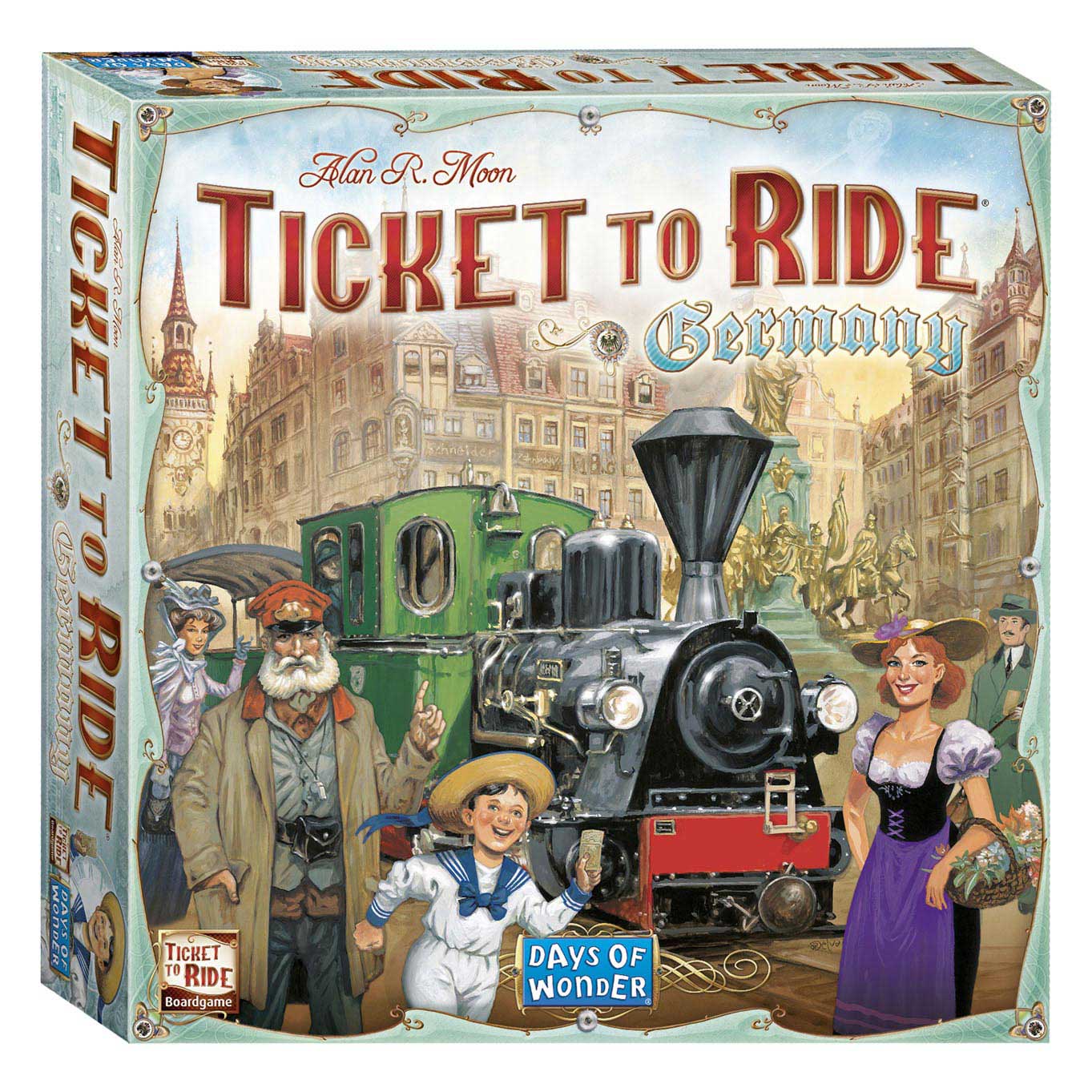 Asmodee ticket to ride - germany bordspel