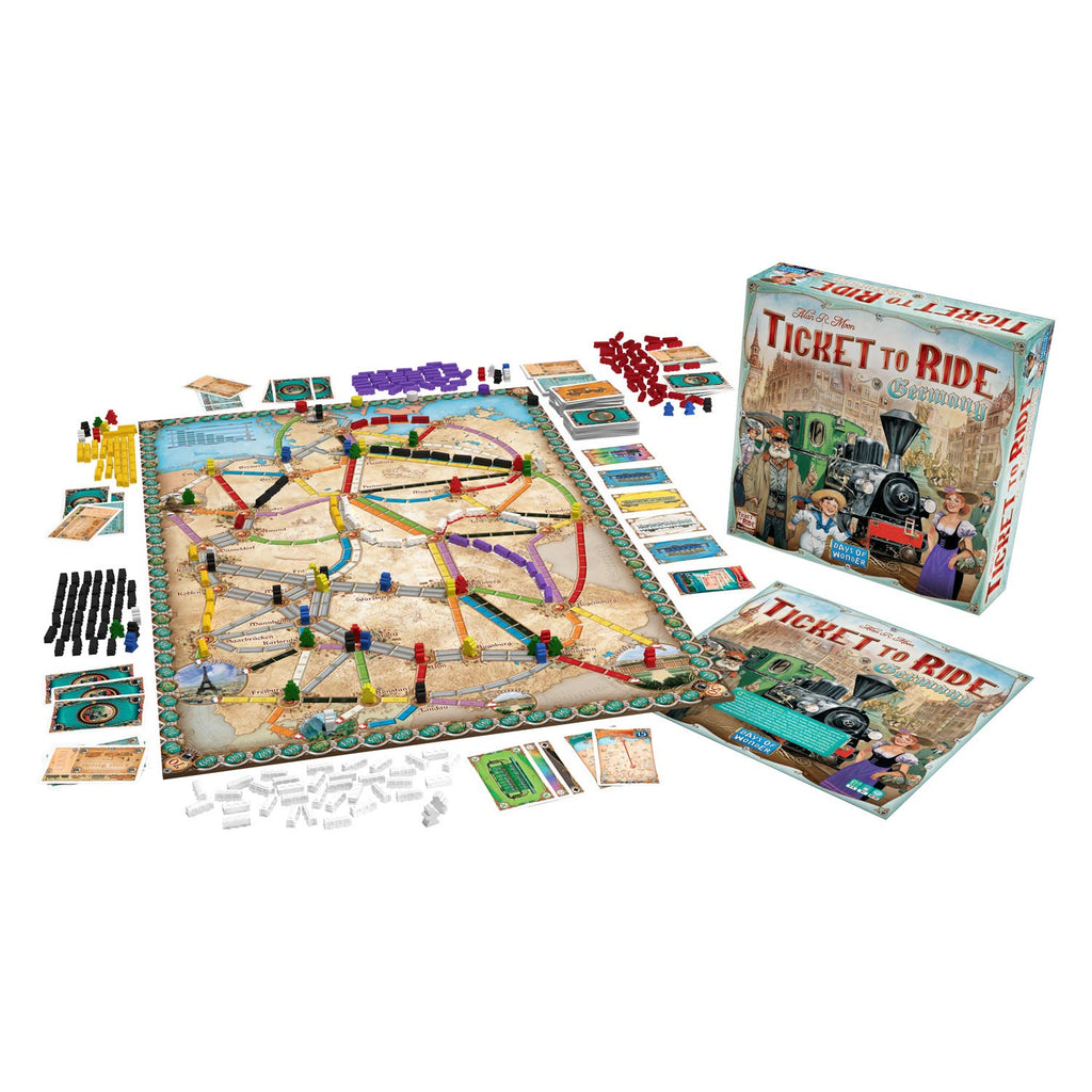 Asmodee ticket to ride - germany bordspel