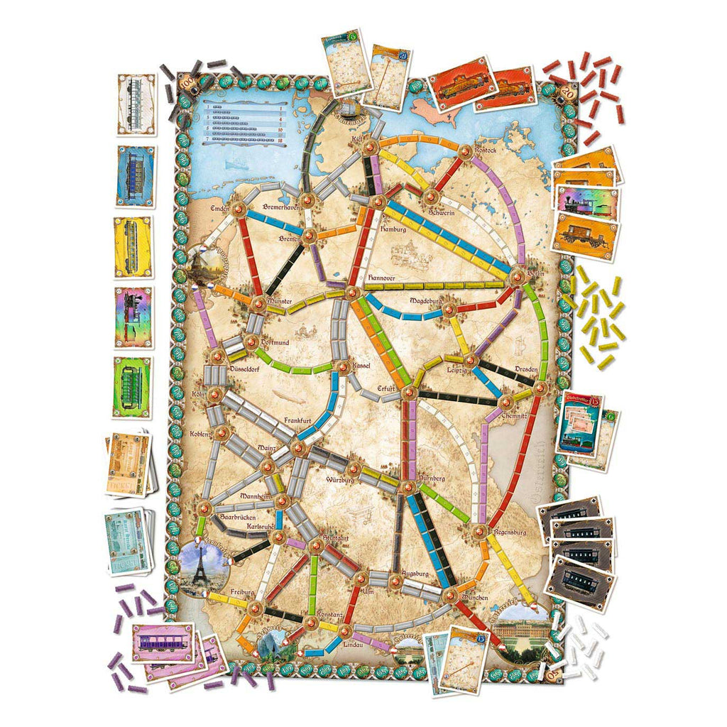 Days Of Wonder - Days Of Wonder Ticket to ride - germany bordspel