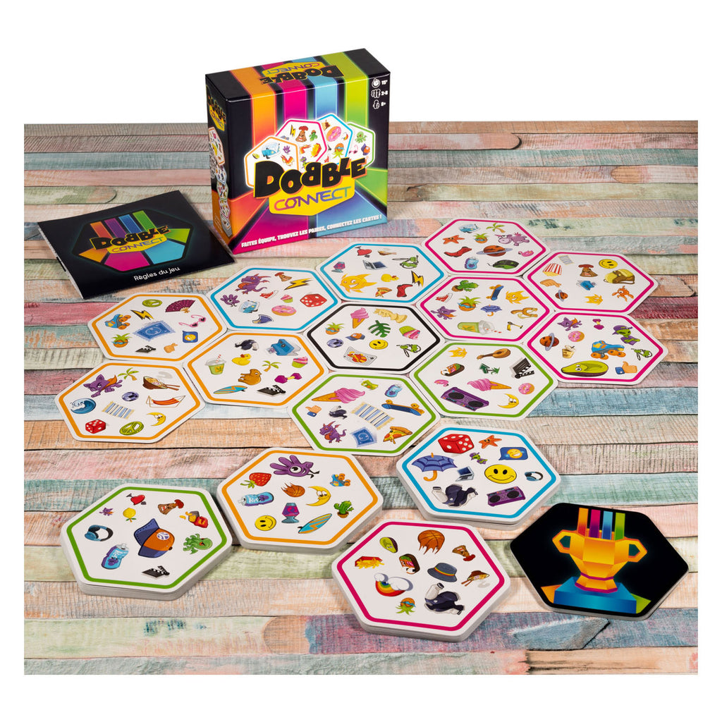 Zygomatic board game studio dobble connect kaartspel