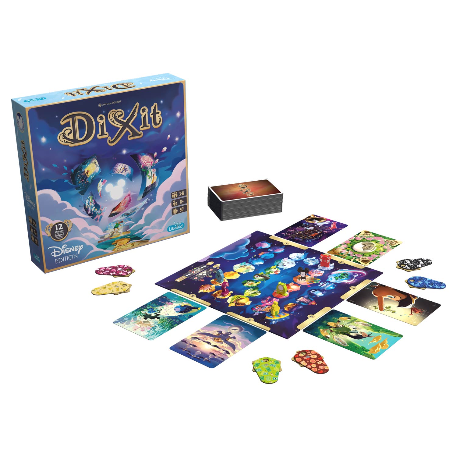 Libellud dixit disney bordspel