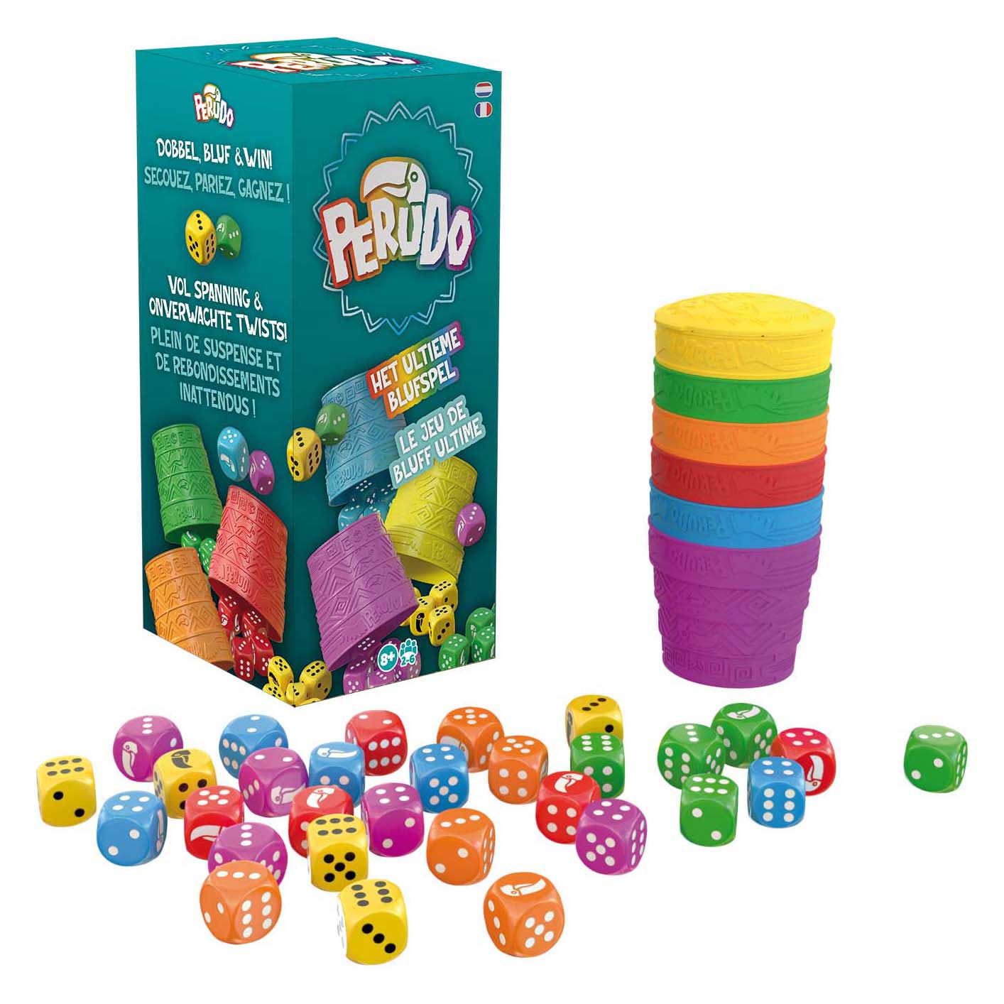 - Perudo Dobbelspel - 2 tot 6 Spelers
