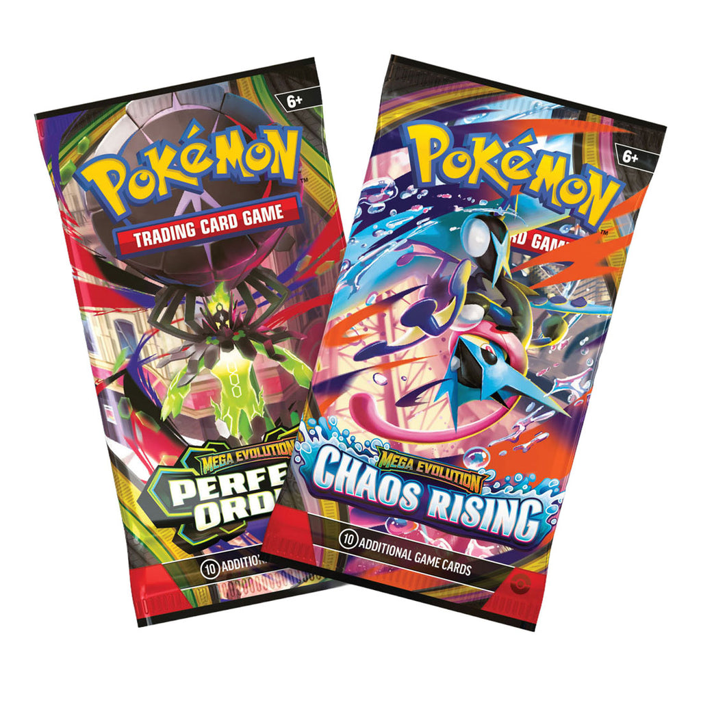 Asmodee pokémon mega evolution chaos rising lumious city mini tin