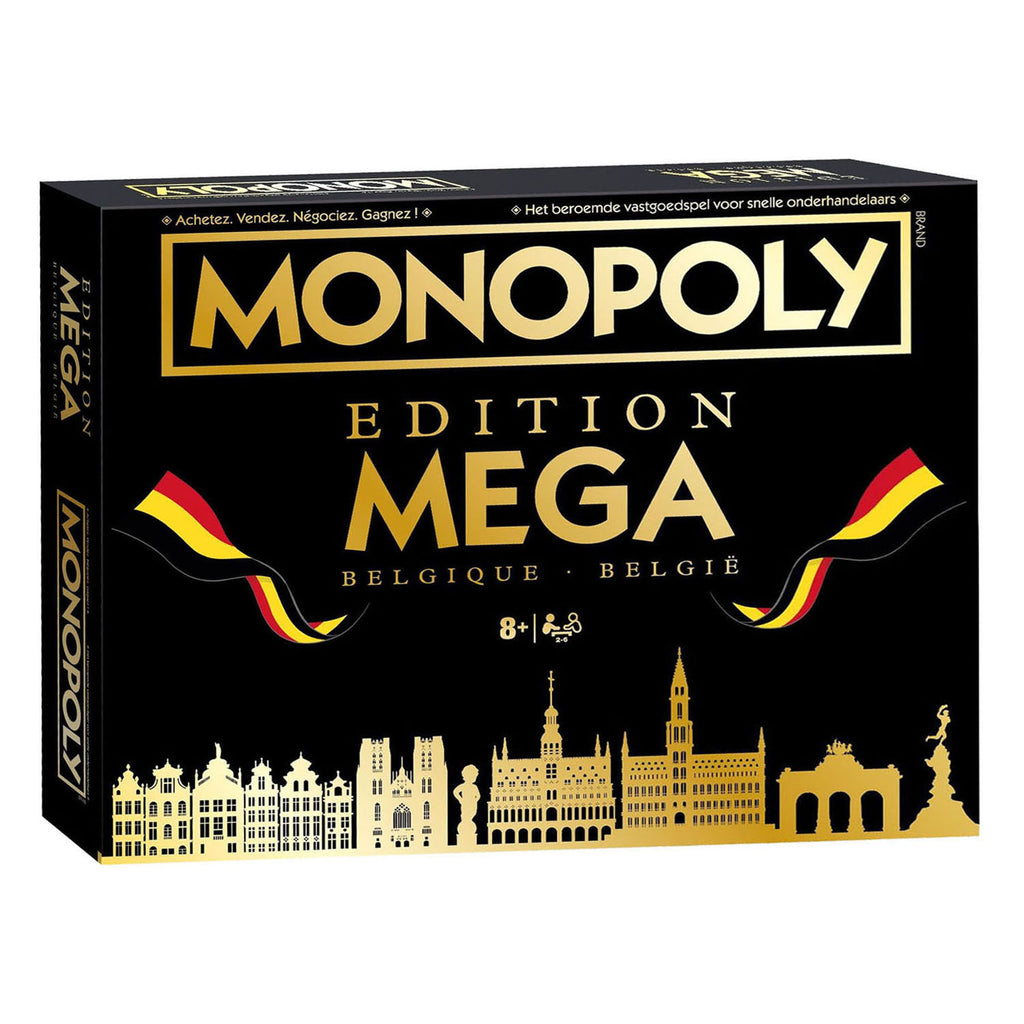 - Mega Monopoly Belgie - Bordspel