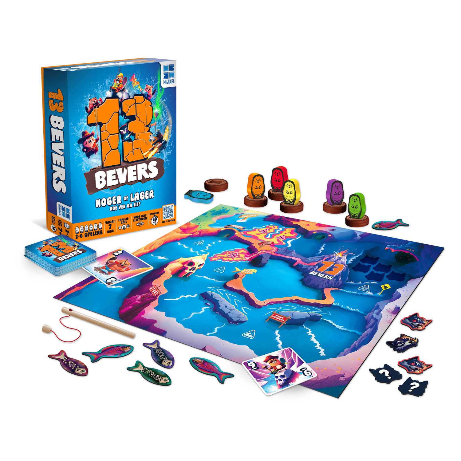 Megableu 13 bevers bordspel