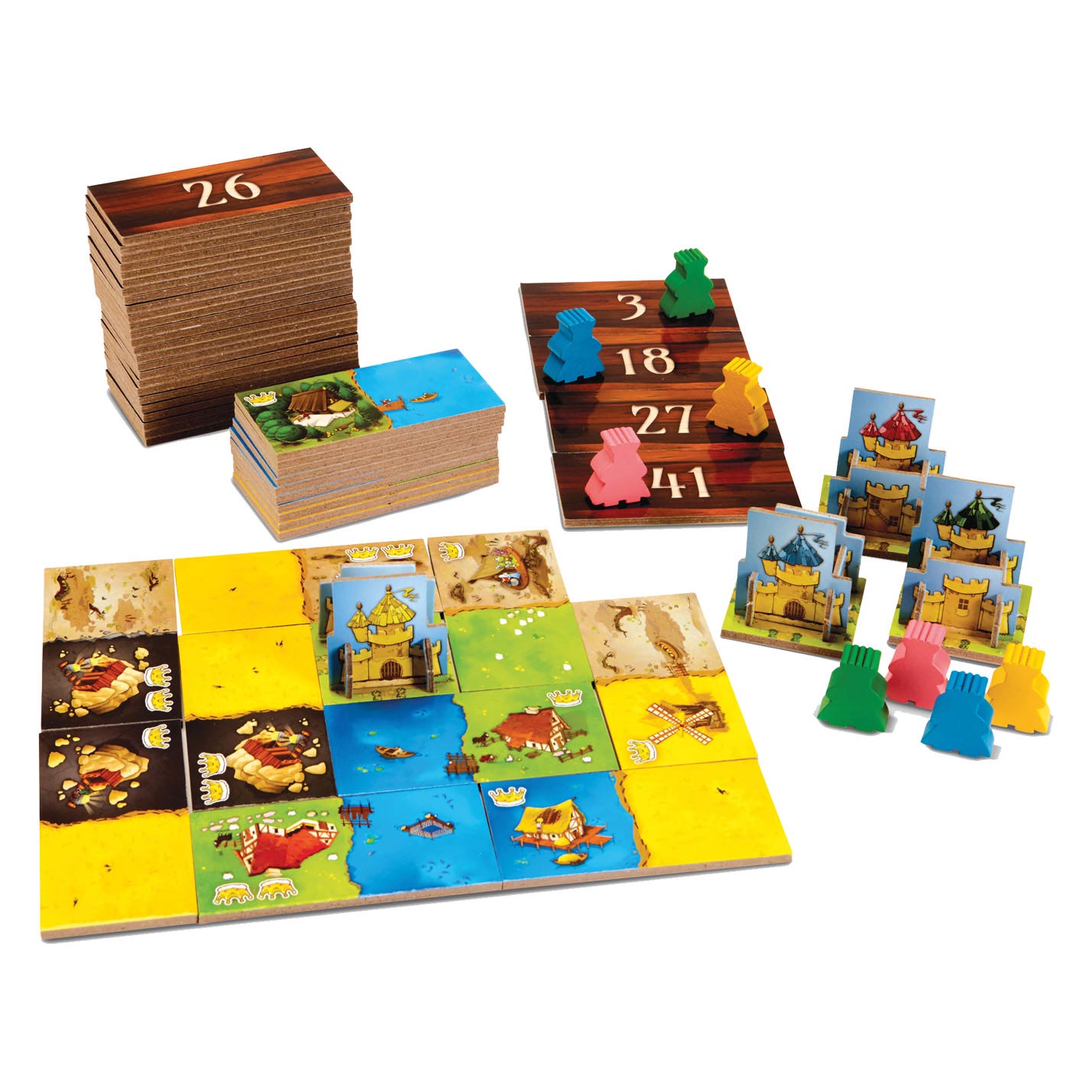 Geronimo Games - Geronimo Games Kingdomino bordspel