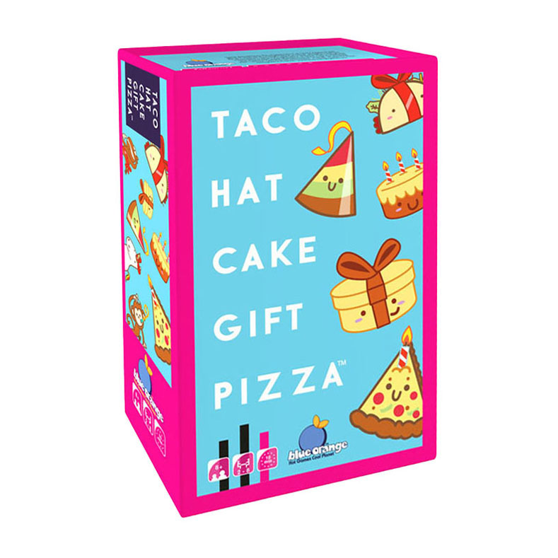 Geronimo Games - Geronimo Games Blue orange kaartspel taco hat cake gift pizza
