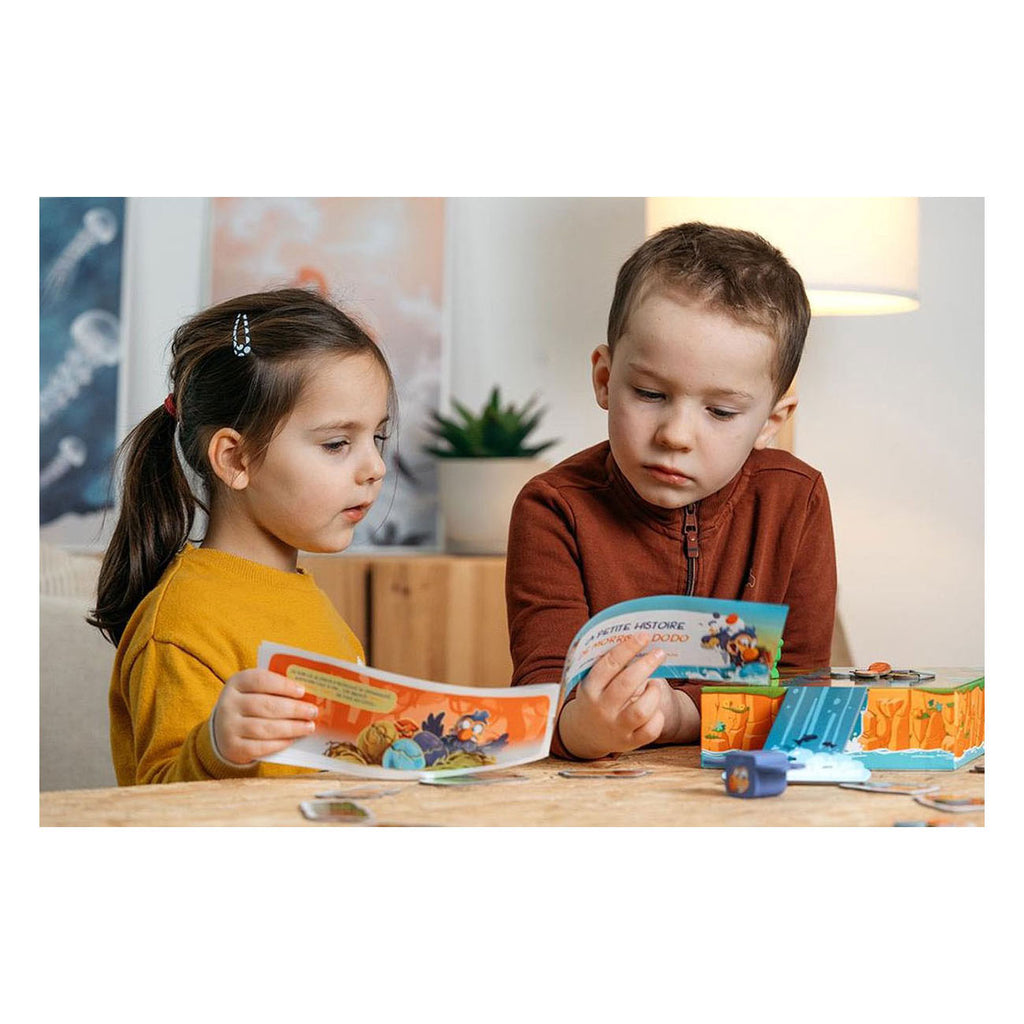 Geronimo Games - Geronimo Games Morris the dodo - blue orange - kinderspel - bordspel - geschikt vanaf 3 jaar - 2-4 spelers -