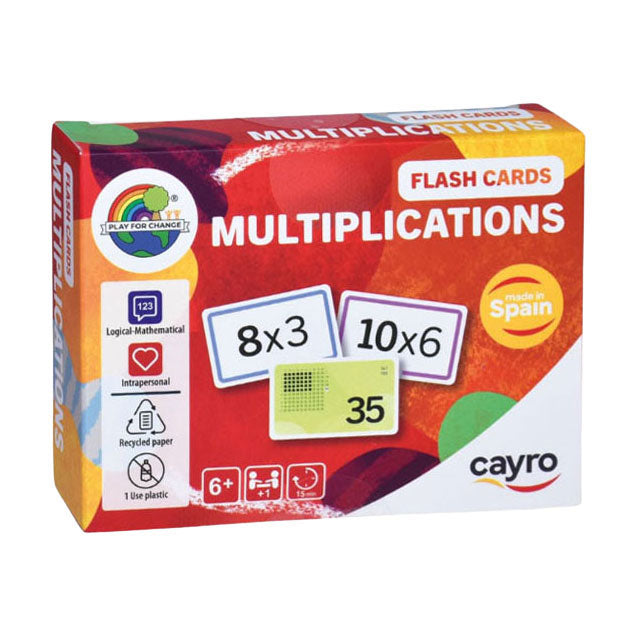 Geronimo Games - Geronimo Games Cayro flash cards leer vermenigvuldigen