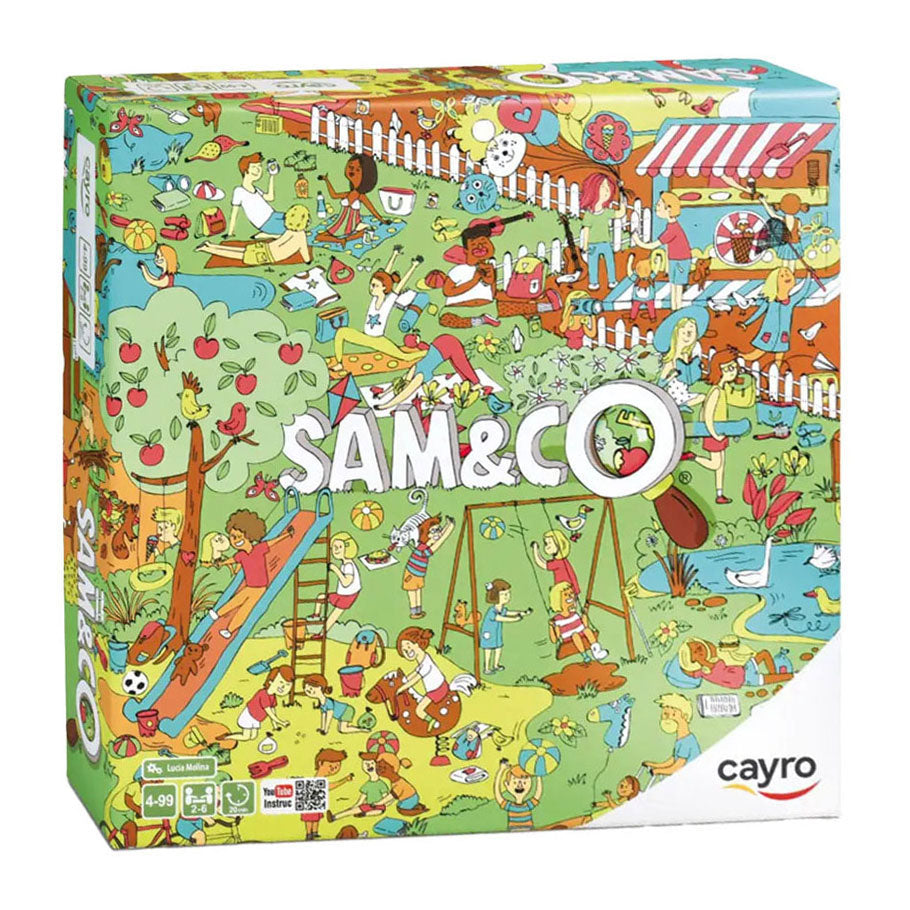 Geronimo Games - Geronimo Games Cayro bordspel sam the villain