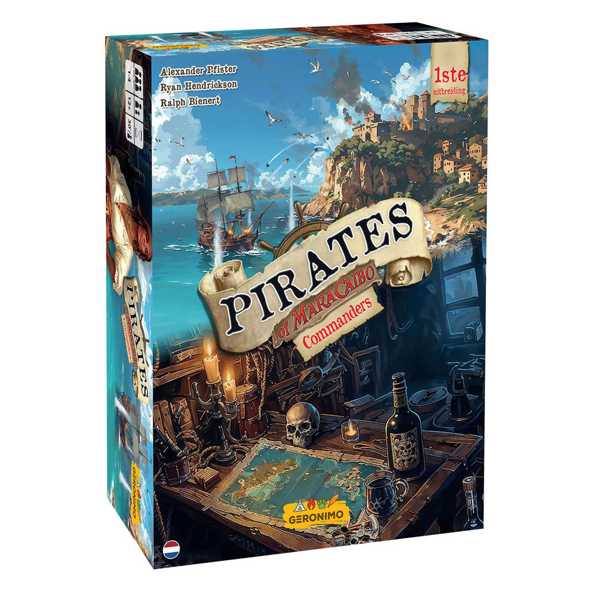 Geronimo Games - Geronimo Games bordspel pirates of maracaibo uitbreiding commanders