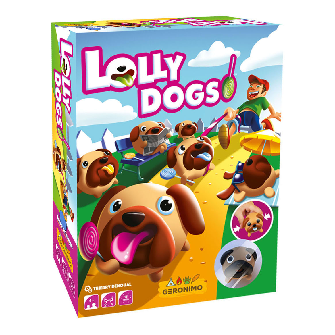 Geronimo Games - Geronimo Games bordspel lolly dogs