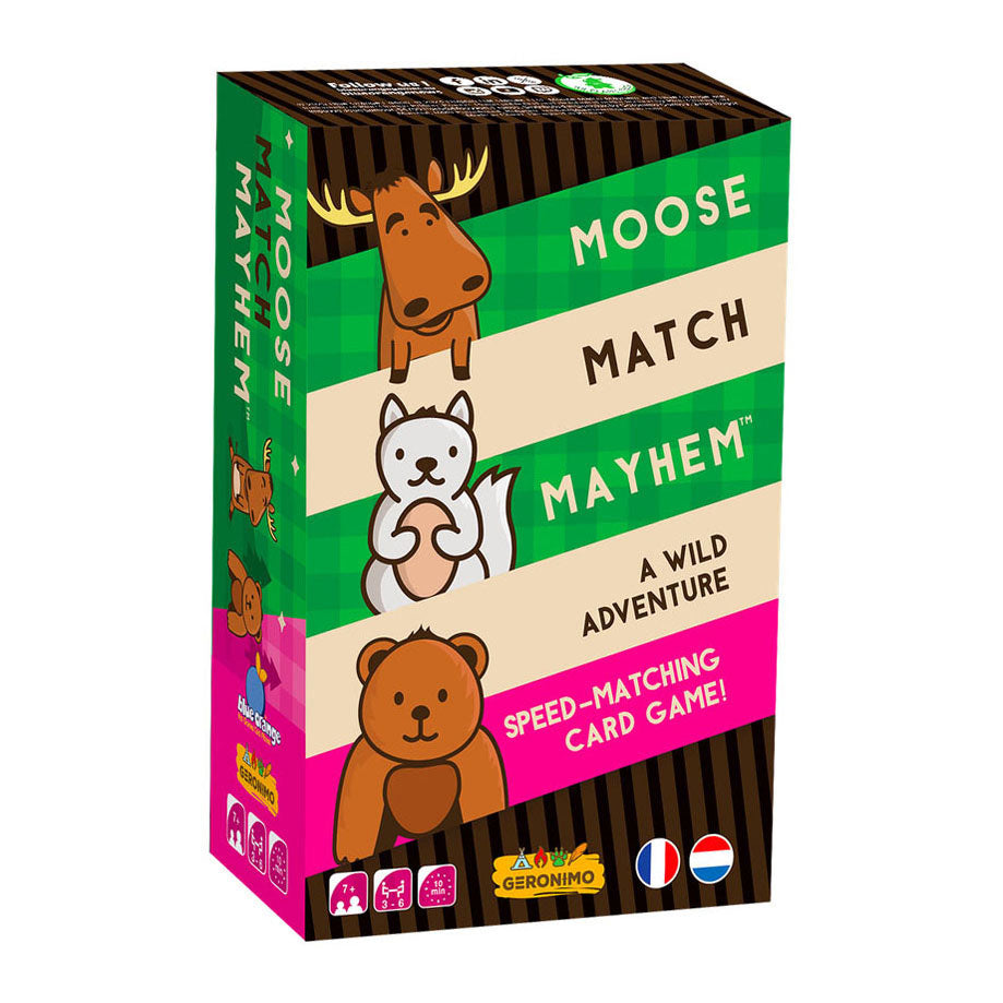 Geronimo Games - Geronimo Games kaartspel moose match mayhem
