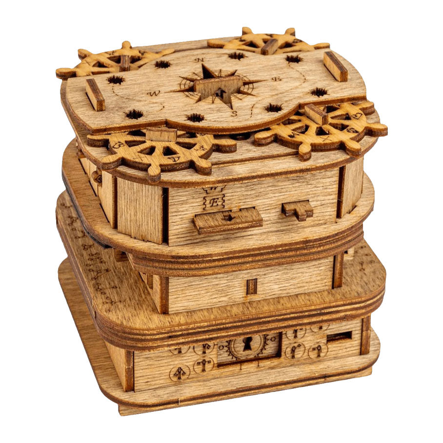 Geronimo Games - Geronimo Games Idventure cluebox puzzelkubus - davy jones' locker