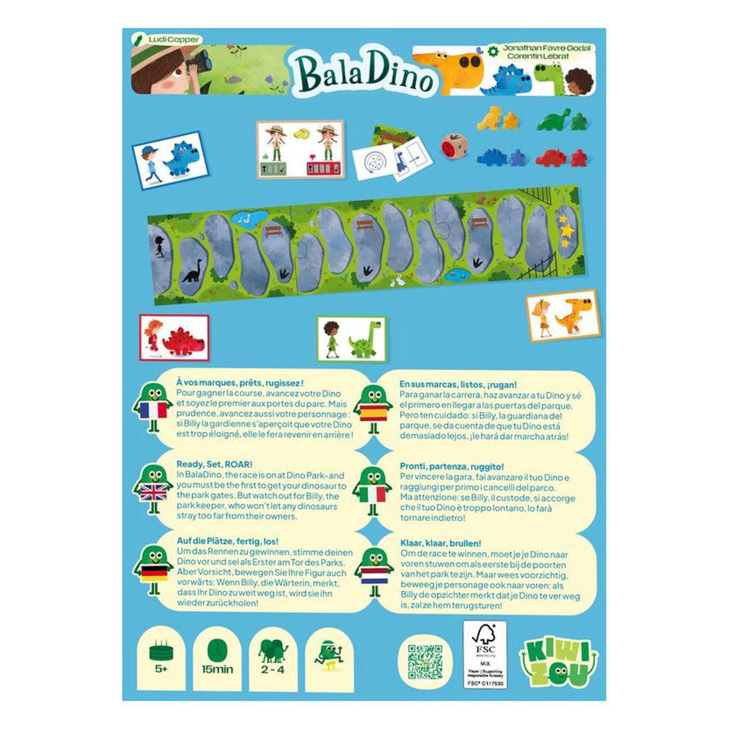 Geronimo Games - Geronimo Games Kiwizou kaartspel baladino