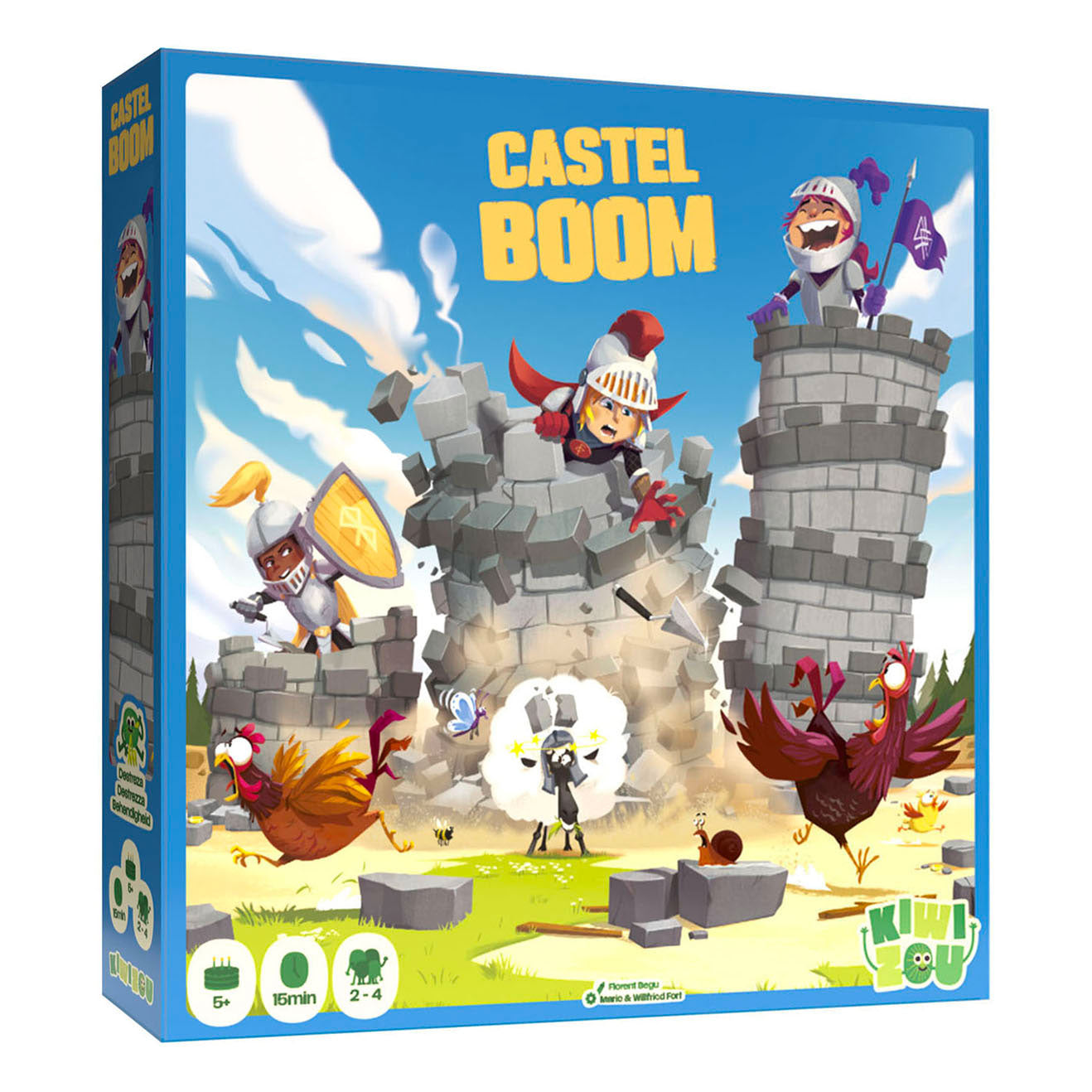 Geronimo Games - Geronimo Games Kiwizou bordspel castel boom