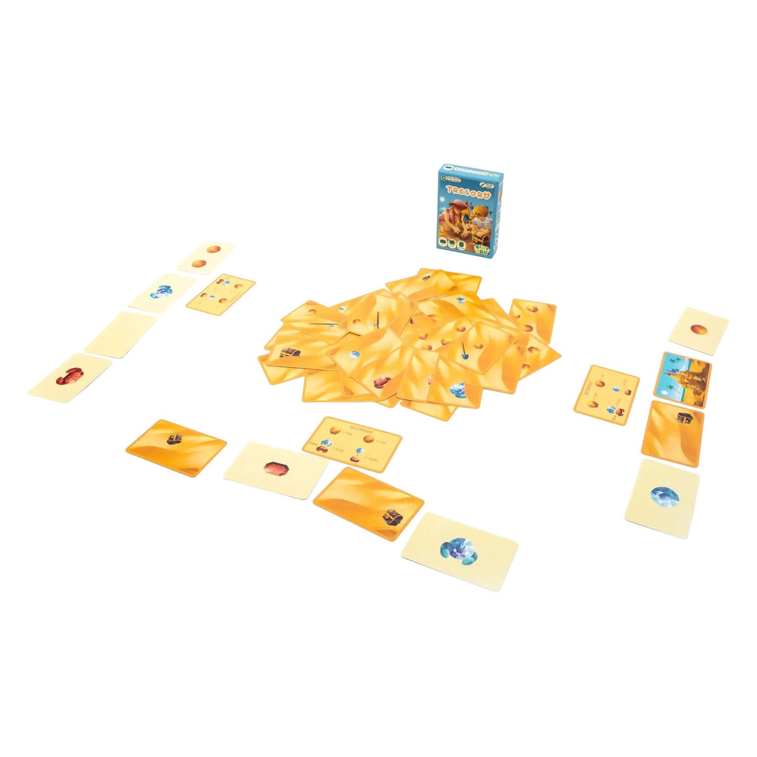 Geronimo Games - Geronimo Games Kiwizou trésoro kaartspel