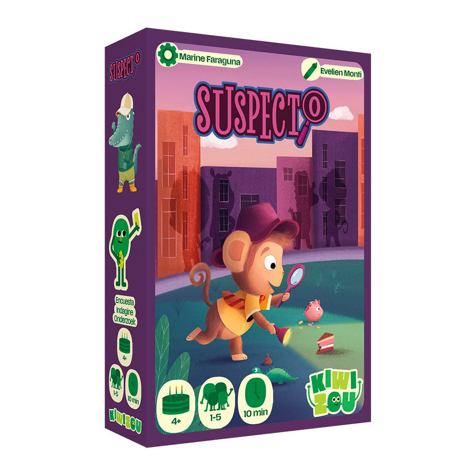 Geronimo Games - Geronimo Games Kiwizou kaartspel suspecto