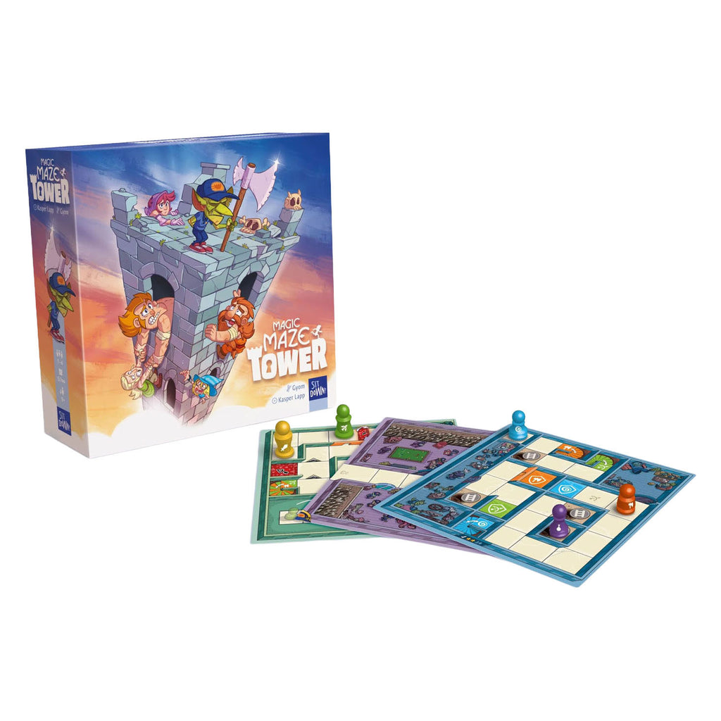 Geronimo Games - Geronimo Games Sit down bordspel magic maze tower