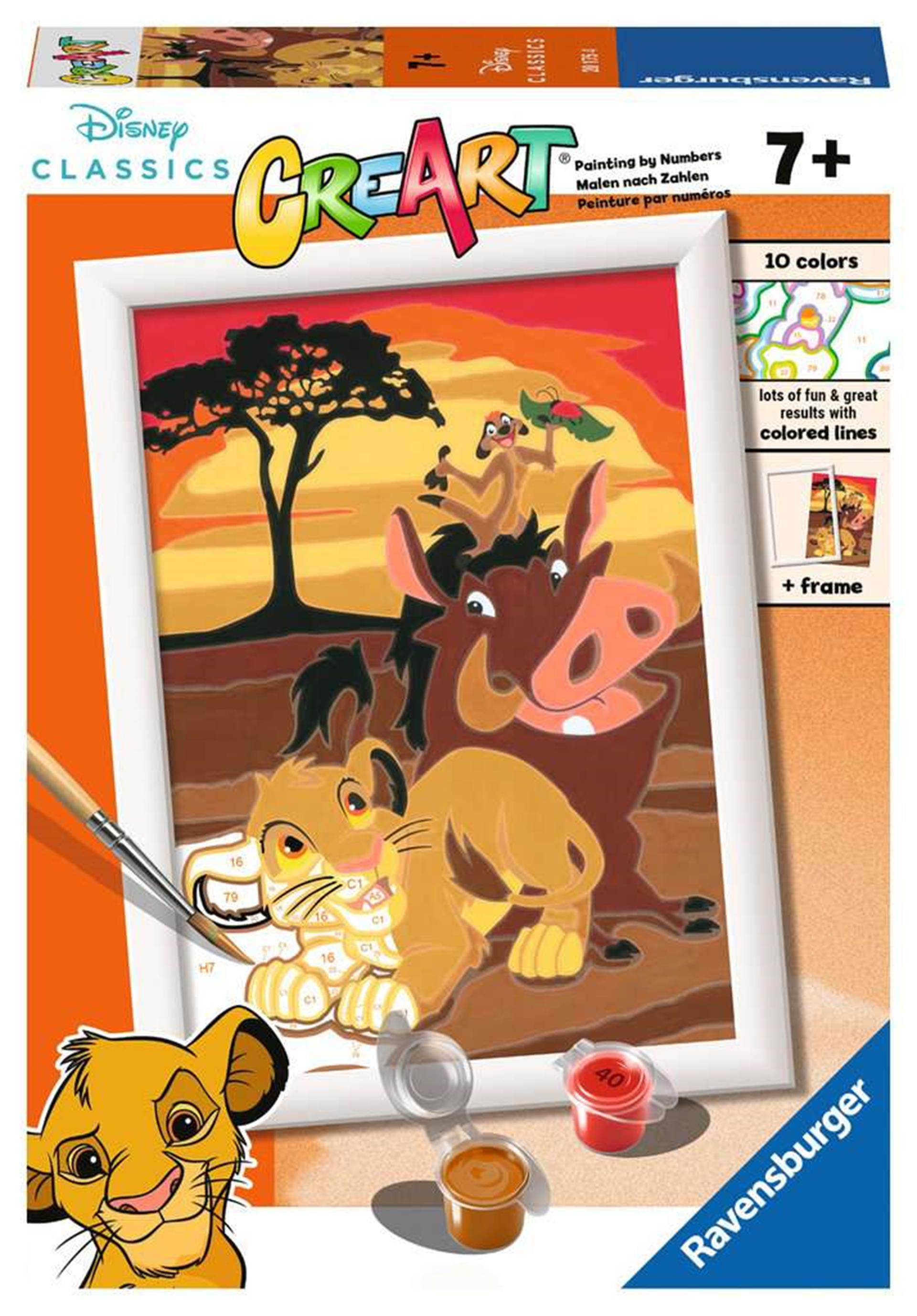 Ravensburger - creart the lion king